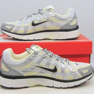 Women's Nike P-6000 Walking Running Shoes - Coconut Milk/Black FV6603 100